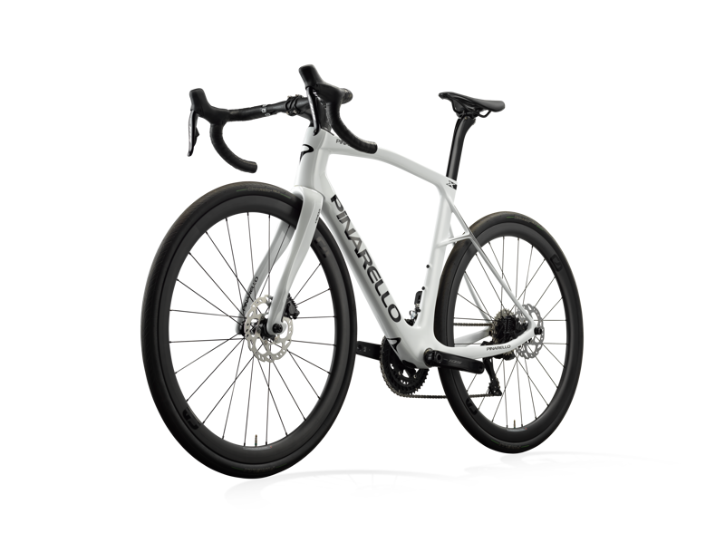 Pinarello X5 with Shimano 105 Di2 and MOST Carbon UF40 : XOLO WHITE-2